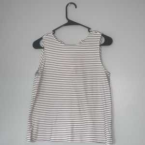 Stripped business top from J. Crew. Size: XS
